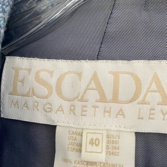 Escada Margretha Ley Cashmere blazer blue Medium - Picture 4 of 8